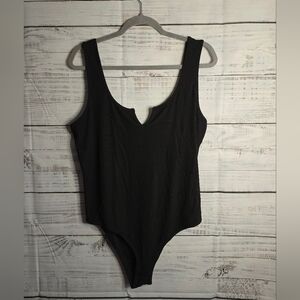 Cupshe Black Bodysuit Womans Size XL